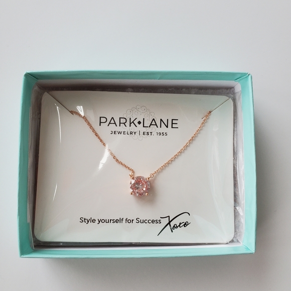 Park Lane Rose Gold Tone Impression Necklace - Picture 2 of 6
